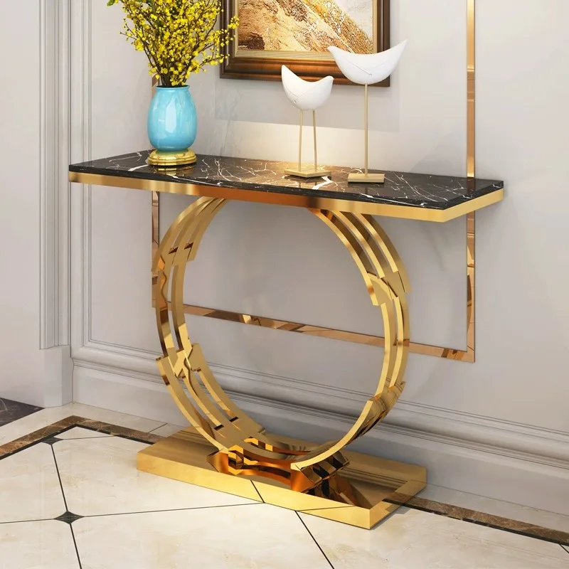 

The entrance desk is light and luxurious, with marble and stainless steel leaning against the wall. The new Chinese style