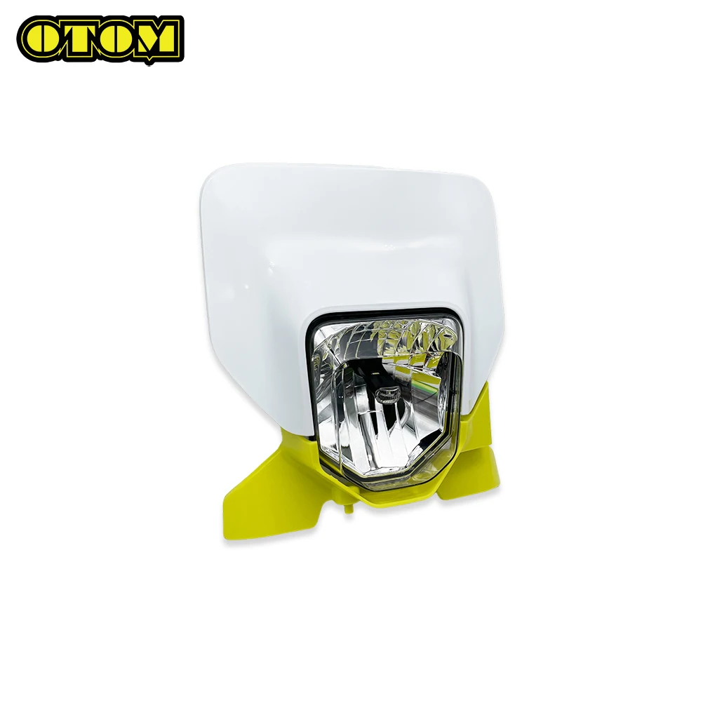 Motorcycle For HUSQVARNA LED Unit Headlight Assembly Headlamp Housing Cover Head Light Mask Guard FE TE 150 250 350 450 501 2024