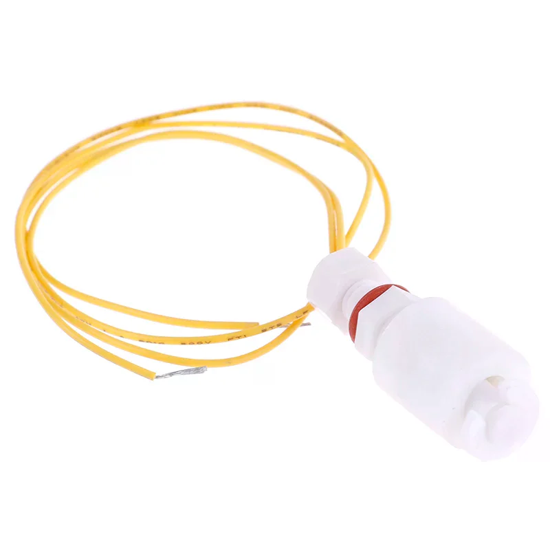 Hot Sale 1Pc 50mm 220V PP Floating Ball Switch Liquid Water Level Sensor Horizontal Float Switch Down