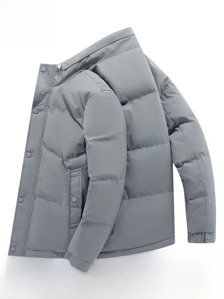 

Paul Winter Thiened ort down Cotton Jaet Men's Mid-aged Warmth Collar Coat Northeastern Under-zero Outerwear