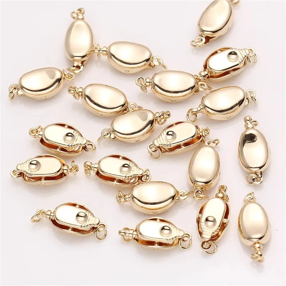 

Gold Plated Copper Jewelry Clasp DIY Necklace Bracelet Connector Hook Craft Findings for Jewelry Making Beads Charms Accessories