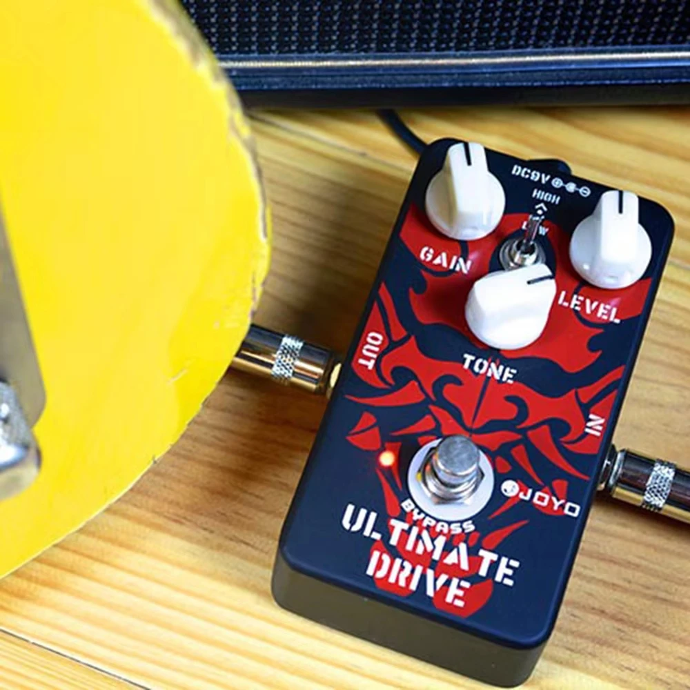 JOYO JF-02 Ultimate Drive Overdrive Guitar Effect Pedal Bordering-on-Distortion Overdrive Guitar Pedal view 6