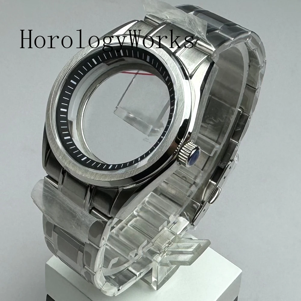 

Детали для часов Корпус из нержавеющей стали 40,3 мм Сапфировое стекло Подходит для механизма NH35