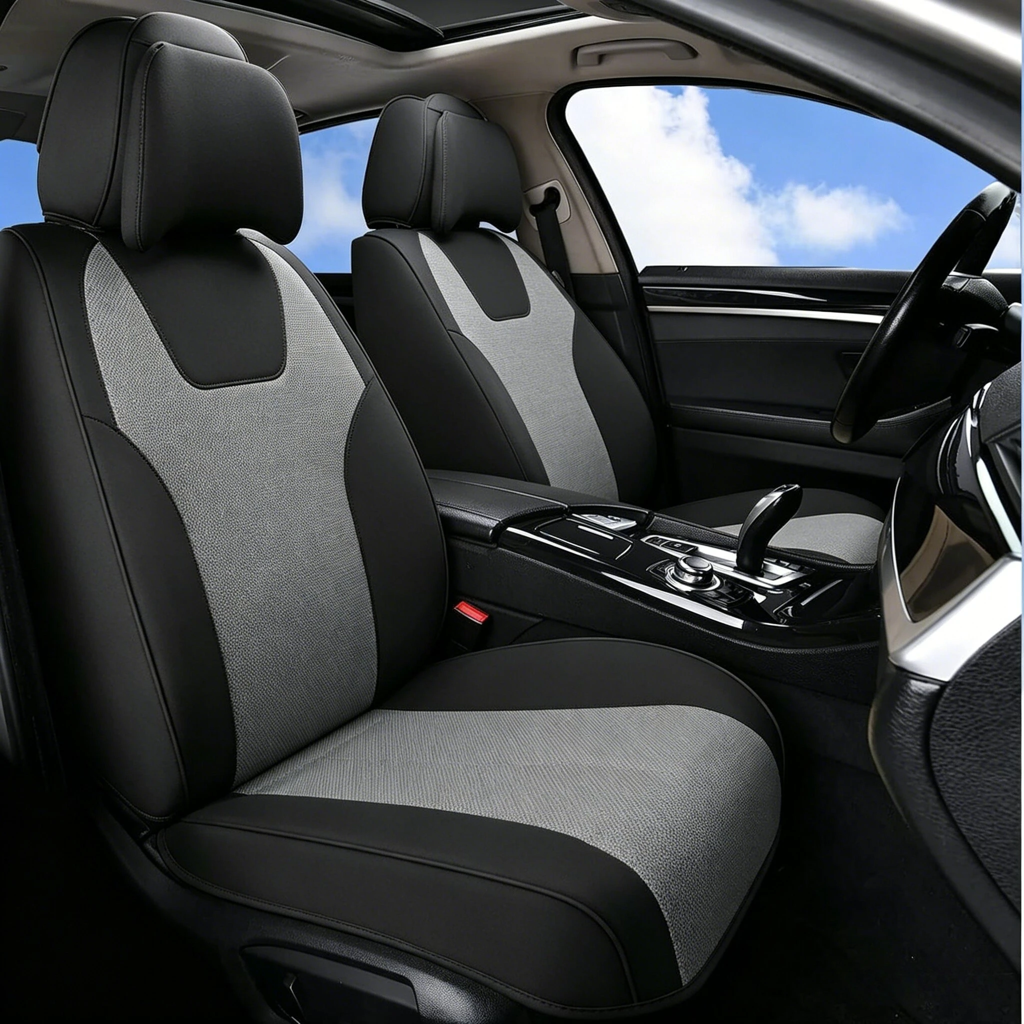

AUTOKING Universal 4pcs 9pcs Car Seat Covers Set Fit Most Cars Golf 4 Accessories Girl Interior Peugeot 207 206