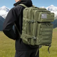 Mochila táctica Elite 50L/30L |   Mochila militar y trabajo más fuerte 3X |   Resistente y resistente |   Bolsa MOLLE Bug Out de 3 días
