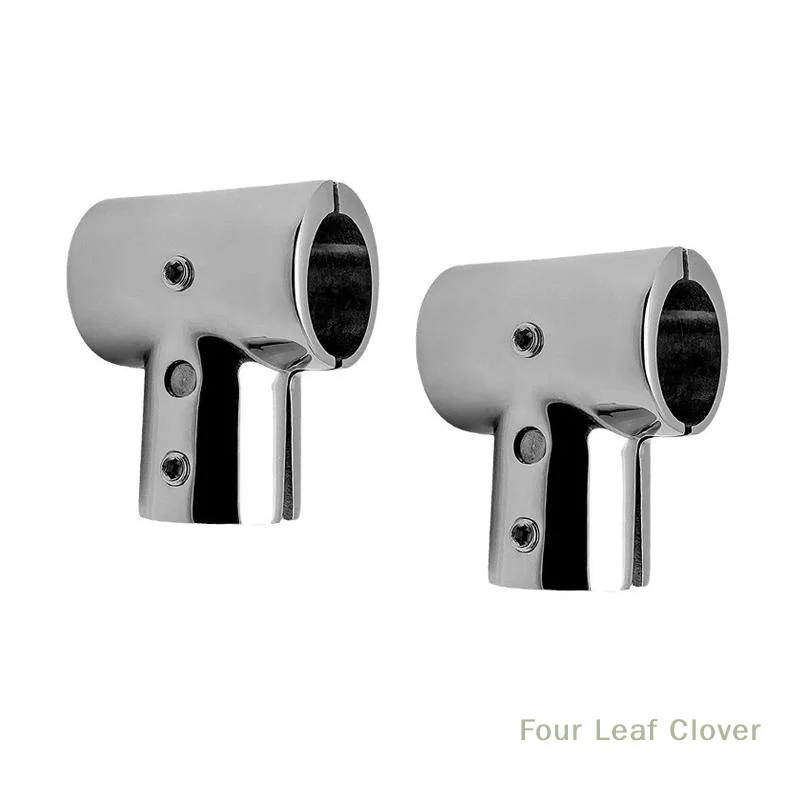 

22 мм 25 мм внутренний диаметр 90 градусов морской тройник из нержавеющей стали 316, устойчивый к коррозии фитинг для поручней, фитинги для поручней для лодки