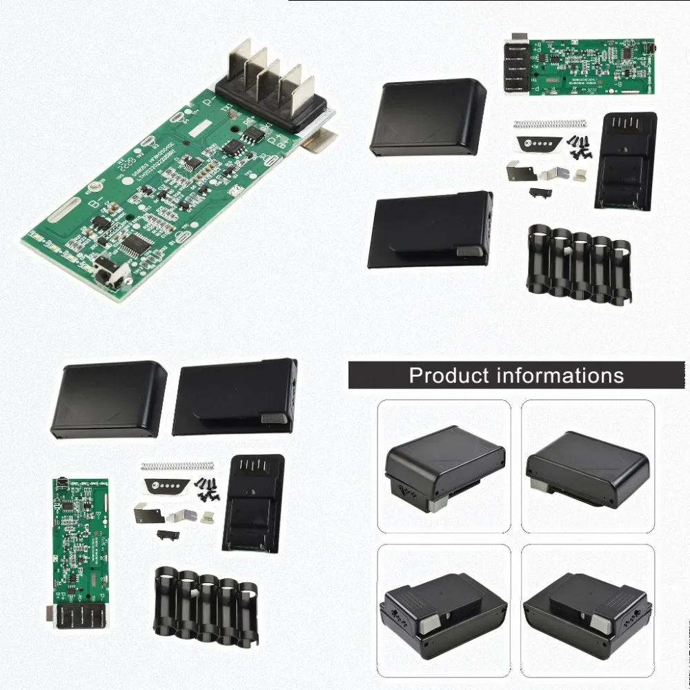 Batteries Accessories Shell Case 18V 21700 BH15030 Circuit Board For Hoover Lithium for ion  Batteries Accessories