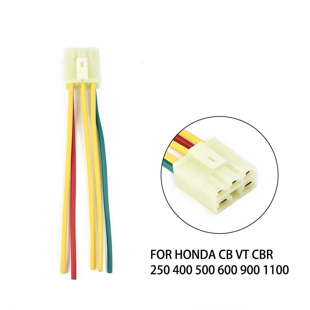 Motorcycle Regulator Rectifier Plug Connector For Honda For Honda CB VT CBR 250 400 500 600 900 1100 Motorcycle Part Connectors