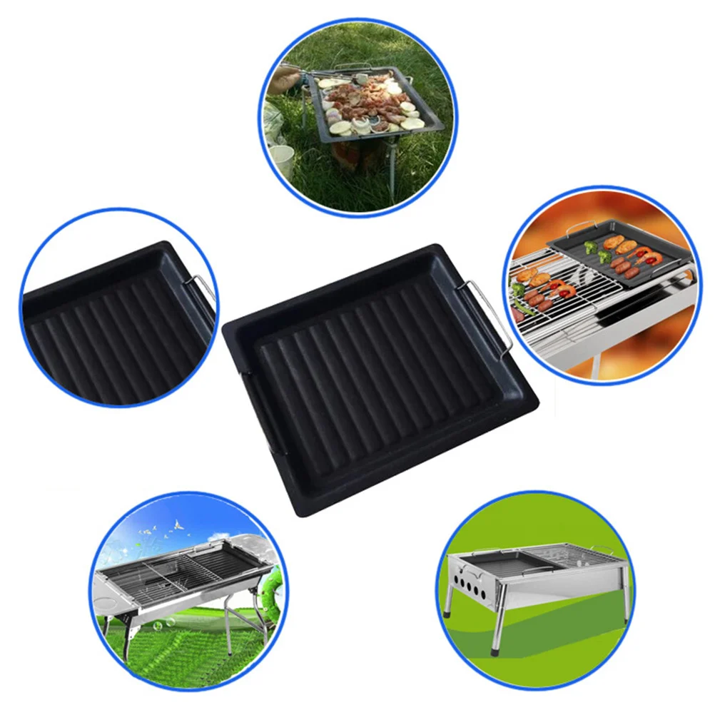 

Nonstick Sheet Pan Carbon Steel Baking Tray For Oven Bbq Roasting Dishwasher Safe Rust Resistant Baking Pan