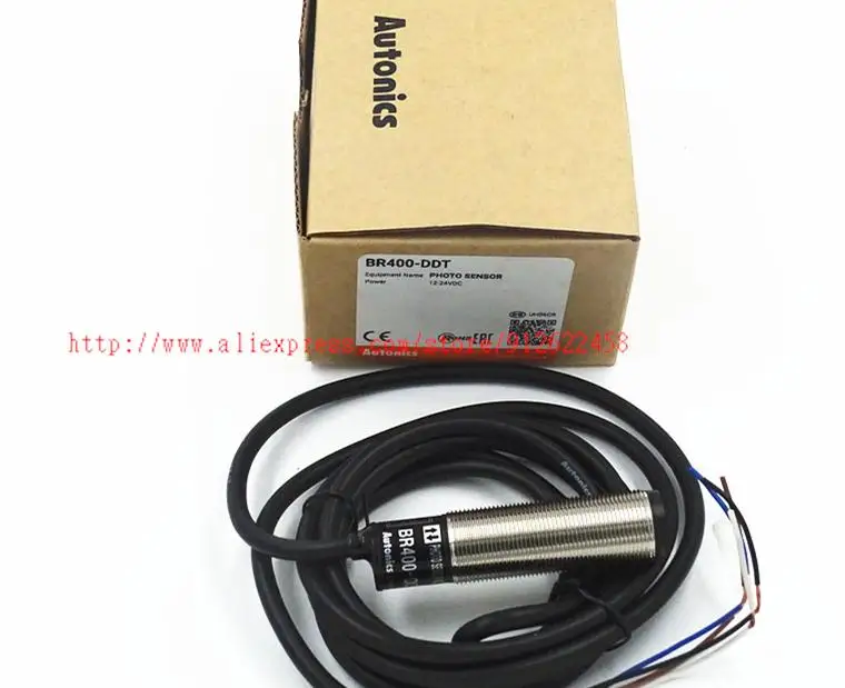 BR400-DDT-P  BR400-DDT  12-24VDC M18 Autonics Photoelectric Switch 100% New High quality