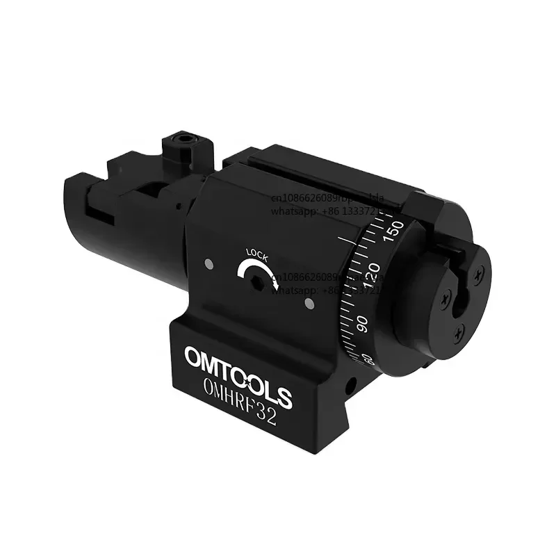 2 Series Optic Fiber Rotators 360 Adjustable Angle Manual Linear Stage 5 Min. Scale 2 Accuracy 1 Year