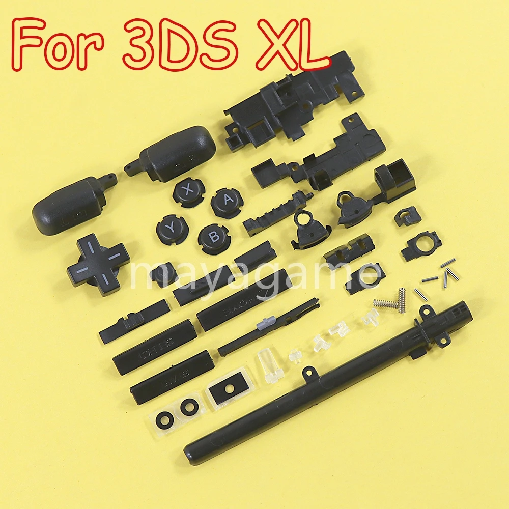 

5sets Complete Button Key for 3DSXL 3DSLL 3DS XL LL R & L Buttons Parts D Pad ABXY Home Power Full Buttons Set