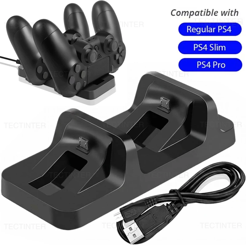 Base de Carga Doble para Controles