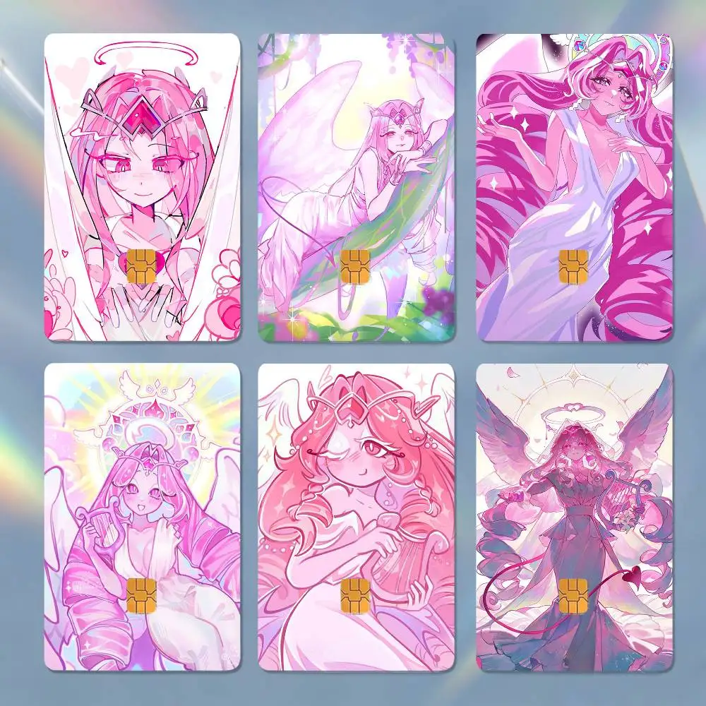 

Eternal Sugar C-Cookie HD Waterproof Card Skins Protective Stickers for Credit Bank Game Cards