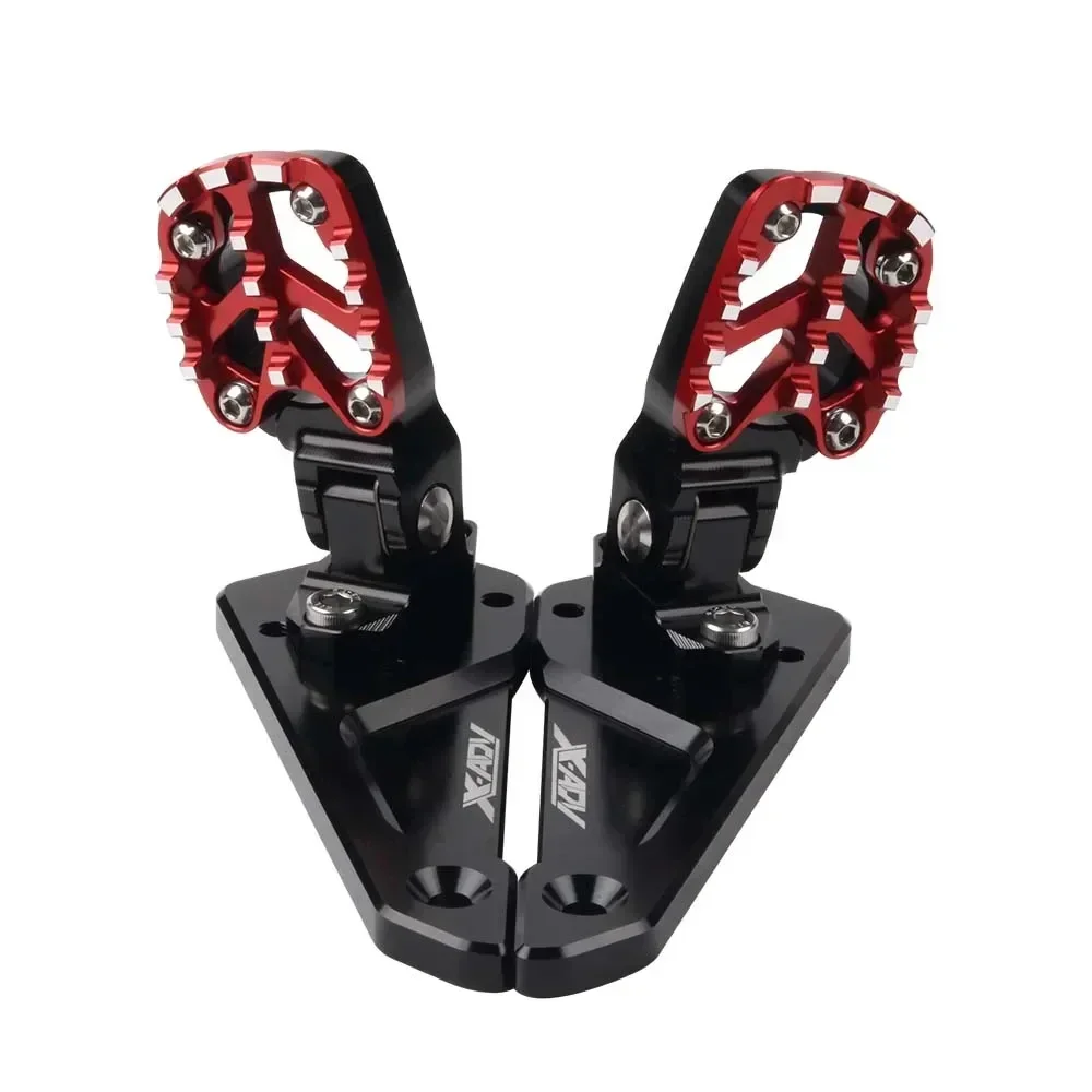 For HONDA X ADV 750 2021 Foot Rest XADV 750 XADV750 2024 2022 2023 Footrest Footpegs Passenger Foot Pedal Foldable