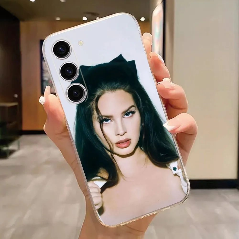 Lana D-Del Rey Famous-S Singer Phone Case For Samsung A13,70,52,51,40,31,50,20,21S,12,10,Note20 Ultra,Soft Transparent Case