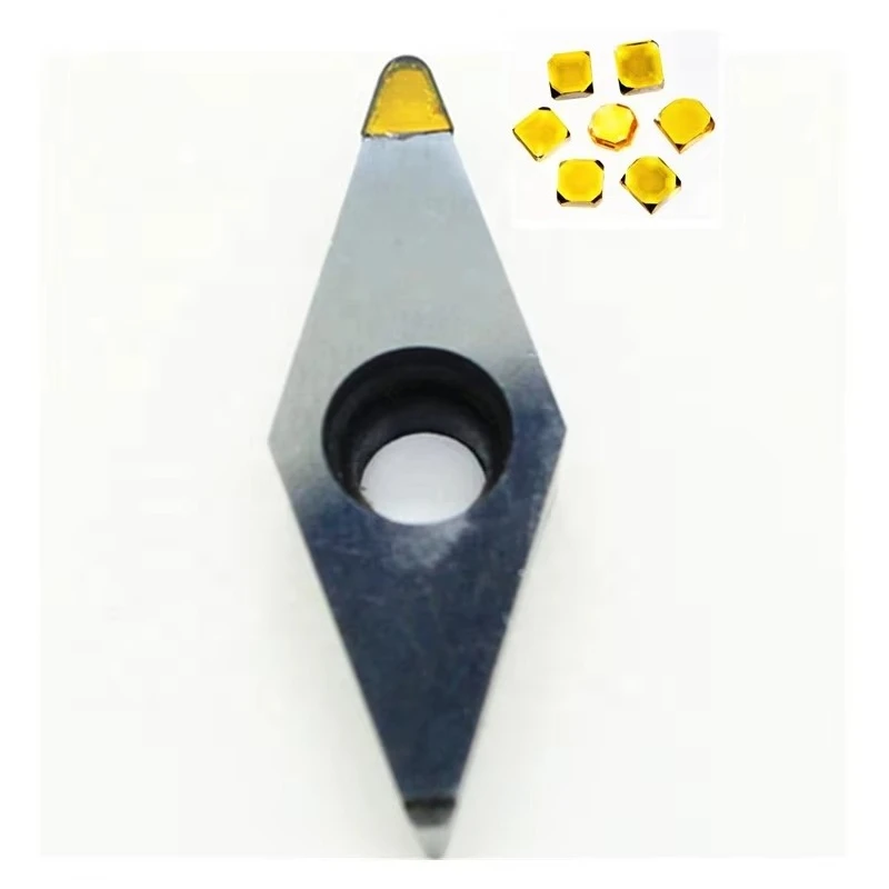 Auto con diamante a cristallo singolo Diamante a cristallo singolo MCD CVD Alluminio Rame Plastica