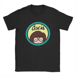 Cartoon D-Darias Logo T Shirt Men Cotton Casual T-Shirt O Neck Strong Bravery MTV Tee Shirt Short Sleeve Clothes Gift
