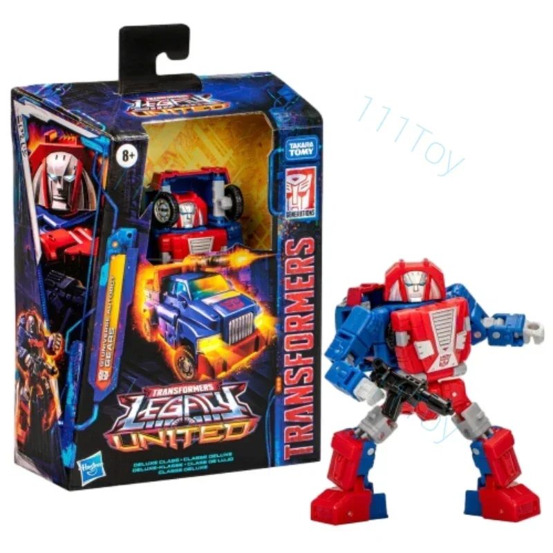 In Voorraad Transformatoren Speelgoed Erfenis Verenigd G1 Universum Deluxe Autobot Versnellingen Anime Figuren Robot Speelgoed Actie Figuur Geschenken Hobby