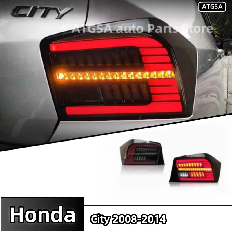 

Car taillights for Honda city 2008-2014 new upgraded LED taillights plug and play