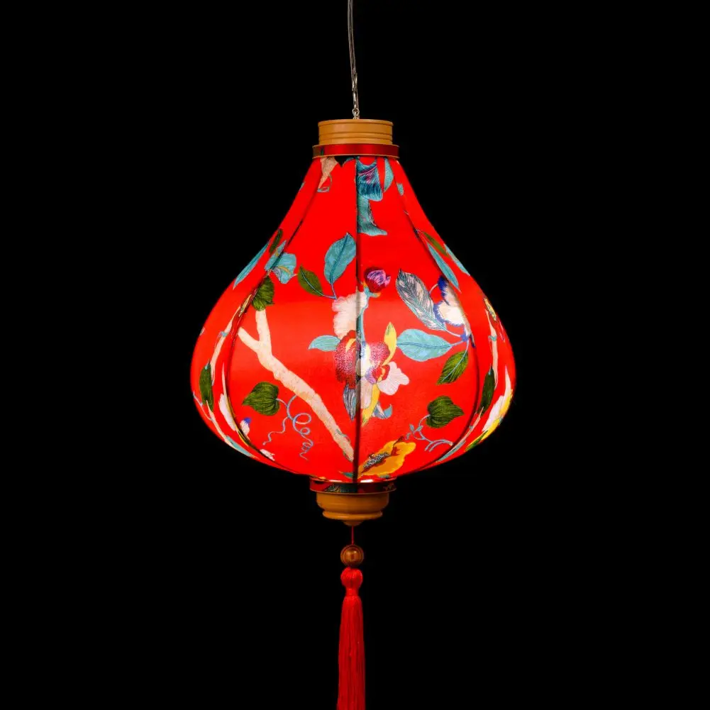 12/14inch Chinese Traditional Palace Lantern Waterproof Cloth Lantern Japan Vietnam Mid-autumn Lantern Party Festival Decorecor