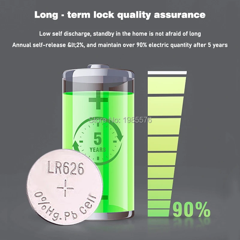 30Pcs/การ์ดAG4 สำหรับนาฬิกาของเล่นรีโมทคอนโทรลSR626 177 เซลล์แบตเตอรี่อัลคาไลน์ 1.55V 626A 377A CX66W LR626 377 ปุ่มแบตเตอรี่