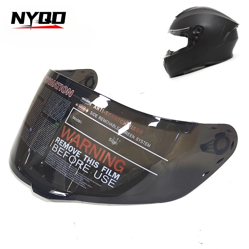 Virtue 813 Full Helmet Visor Motorcycle Helm Lens Accessory Cascos Para Moto
