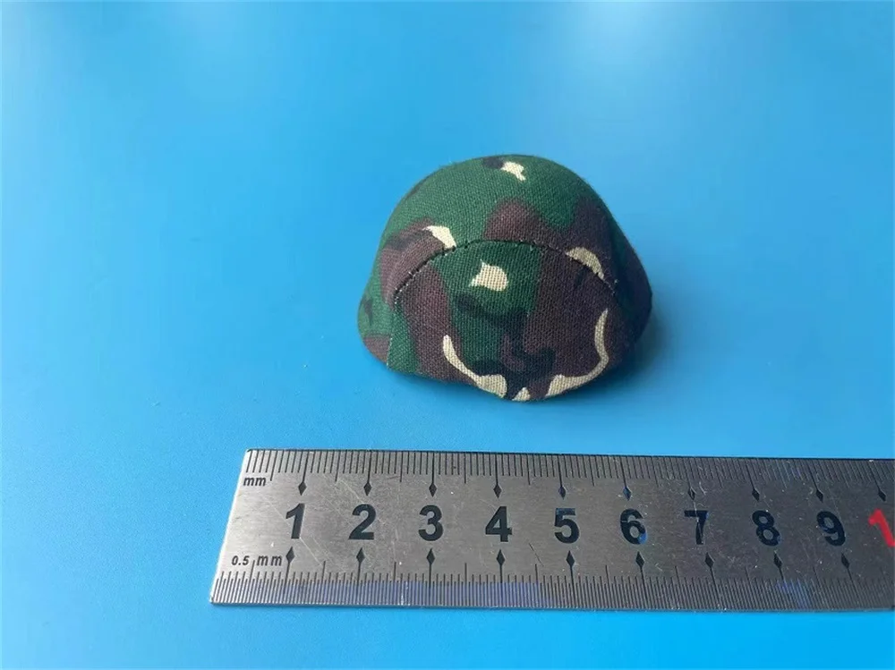 1/6th DML nowoczesny żołnierz dżungla CAMO kask zabawki Model materiał PVC dla 12 "figurka lalka scena komponent DIY