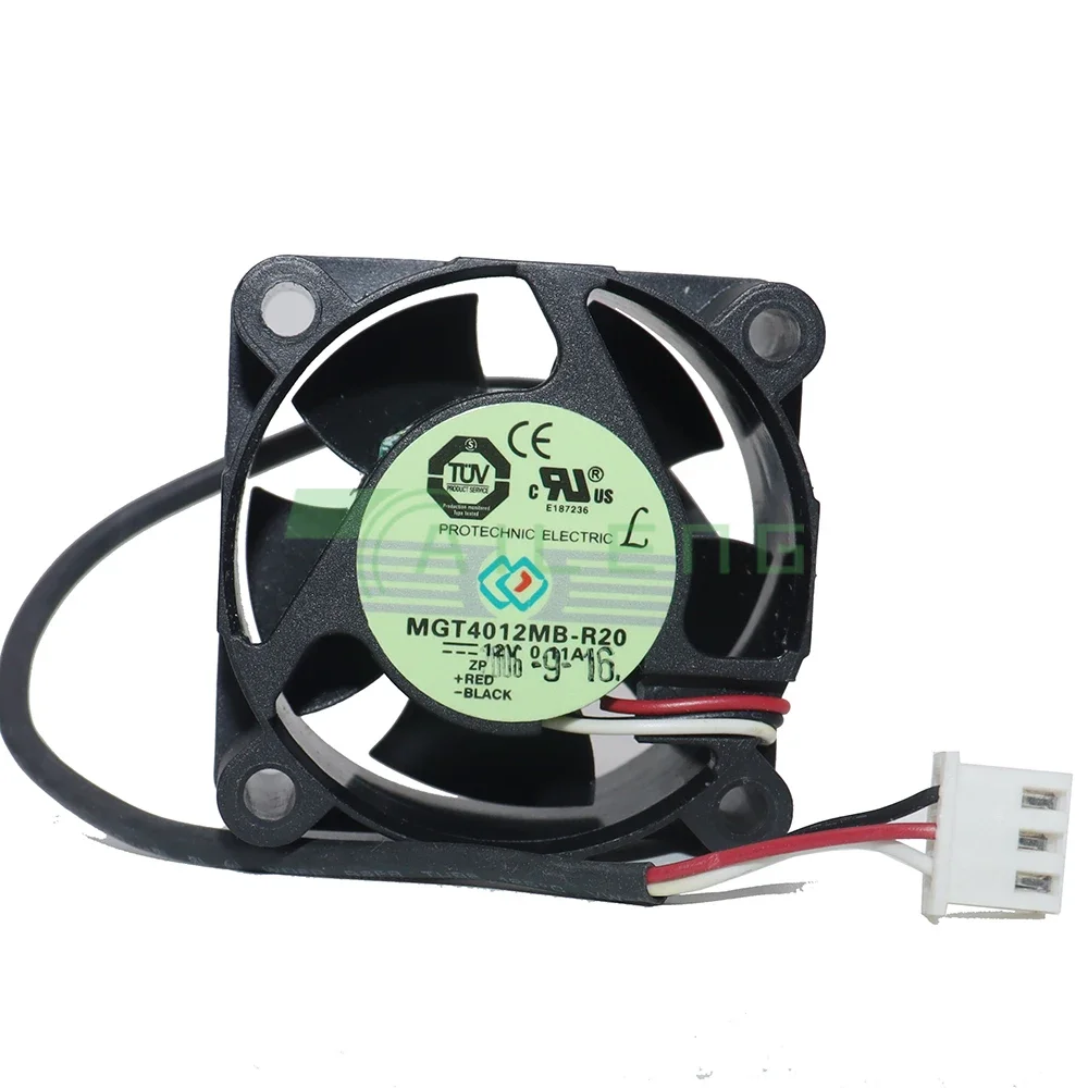 Вентилятор охлаждения с переключателем 40 мм MGT4012MB-R20 ROO 4020 4 см 12 В для телекоммуникаций H3C с двойным шариковым вентилятором