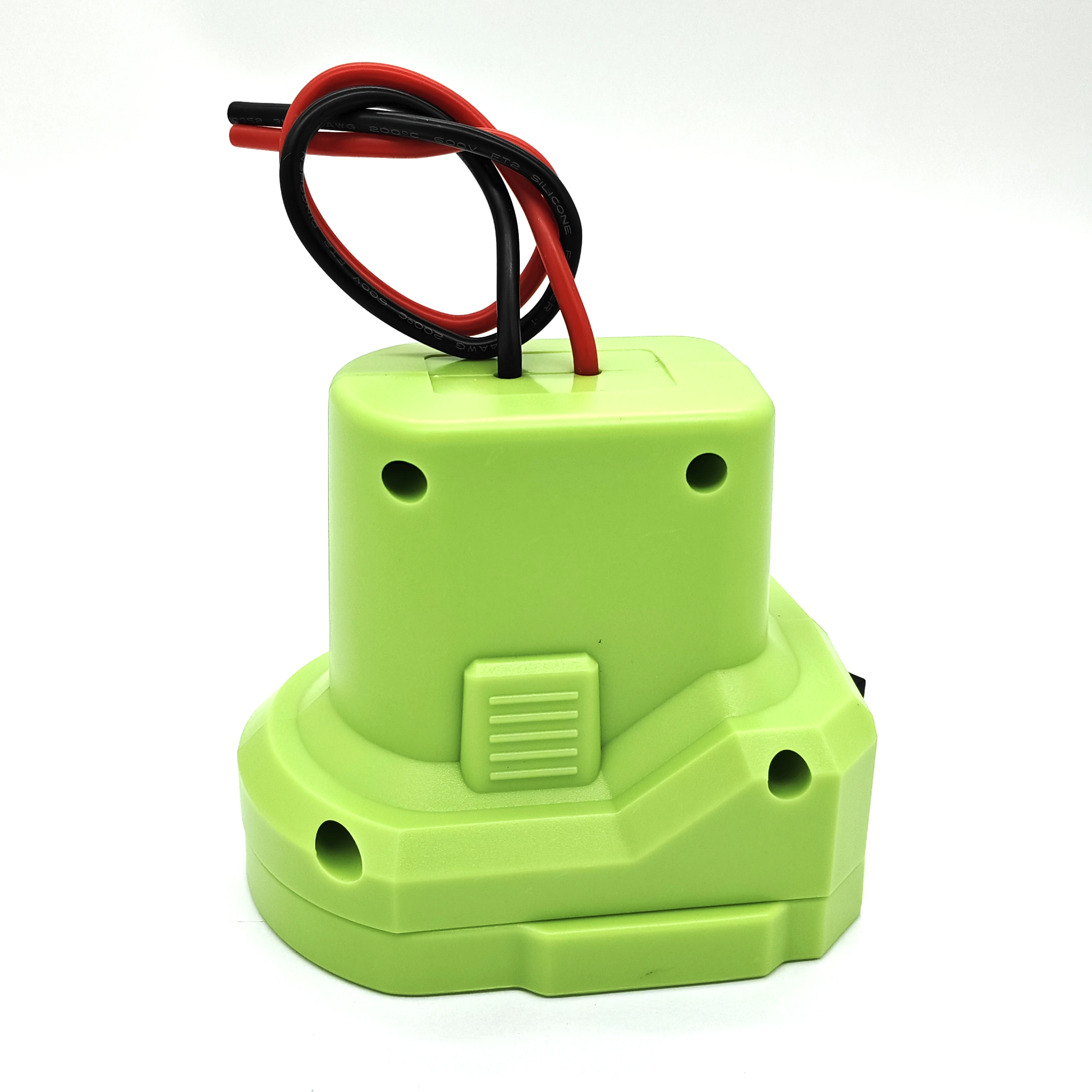 DIY Power Adapter Connector Battery Holder and Power Connector with 14 AWG Wire Compatible for Ryobi 18V Lithium Ni-MH Batteries