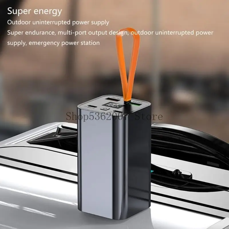PowerBank 20000mAh 22.5W Fast Charging 2 USB + 2 Type C Outputs & Inputs LED Display Portable for Phone Tablet 40JB