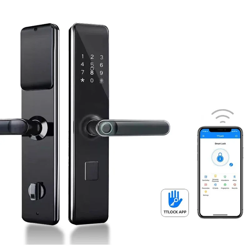 

Kadonio Custom Safety Hotel Intelligent Lock Manufacturers Smart Door Lock for Apartment Building