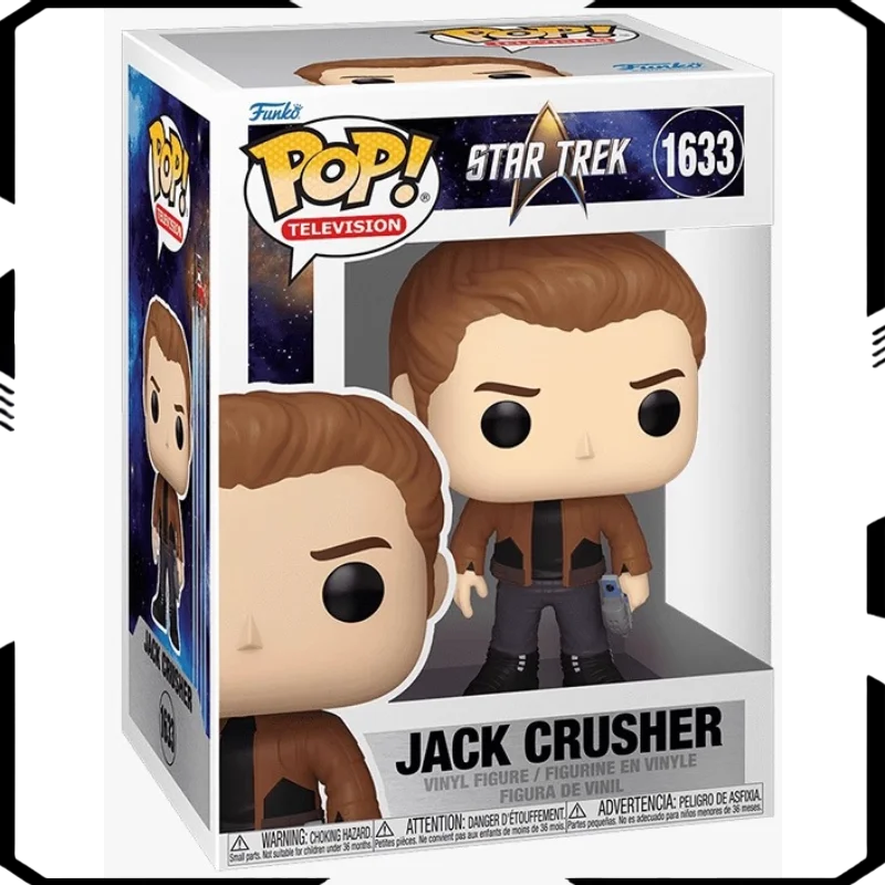 

Funko POP подлинная оригинальная коллекционная виниловая фигурка Star Trek Movie Jean-Luc Picard, декоративное украшение, идеальный подарок
