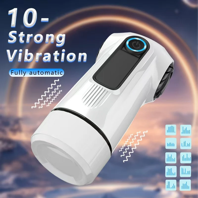 Automatic Male Masturbators10Powerful Vibration Sucking Reel Pocket Pussy Trainer Machine Adult Sex Toys for Man 18 view 4