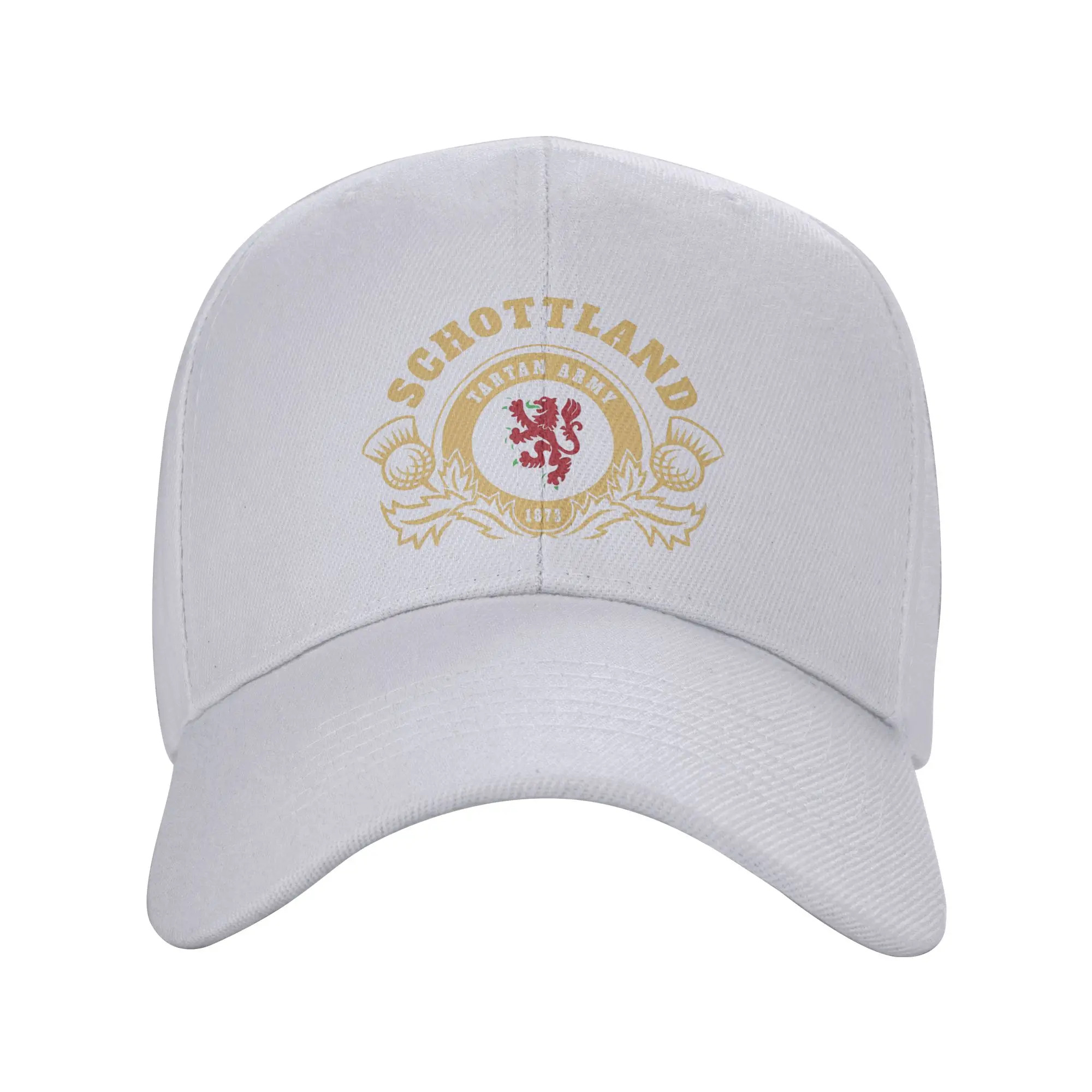 Fashion Schottland Curved Brim Baseball Cap Office Workers Women's Cap 2021