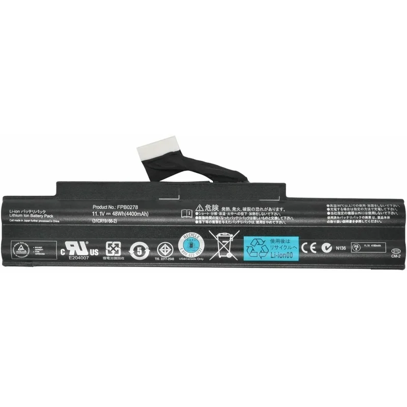 11.1V 48Wh FPB0278 FPB0285 Battery Suitable for Fujitsu Lifebook 552 AH552 AH552/SL Brand New