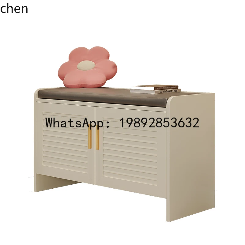 A3-3 cream wind shoe change stool aluminum alloy waterproof sunscreen villa room courtyard inside and outside light luxury