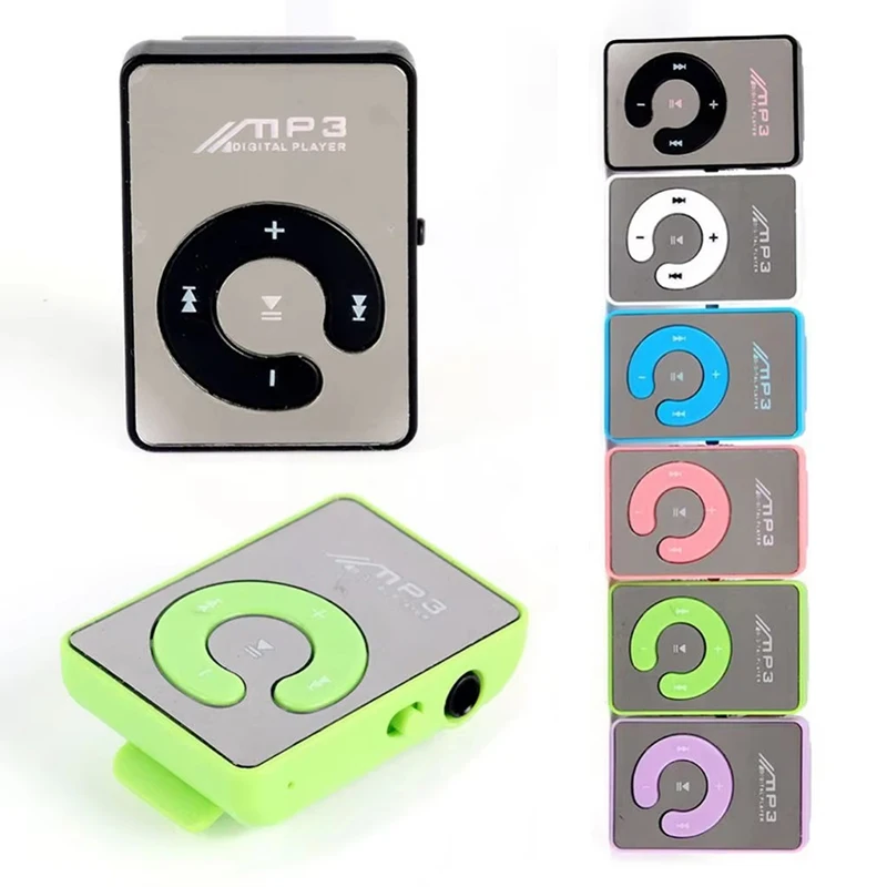 MP3 Player Mini USB Portable Walkmen Bluetooth 5.0 Music Player Support Micro SD E-Books Recording Sports FM Radio for Kid Sport