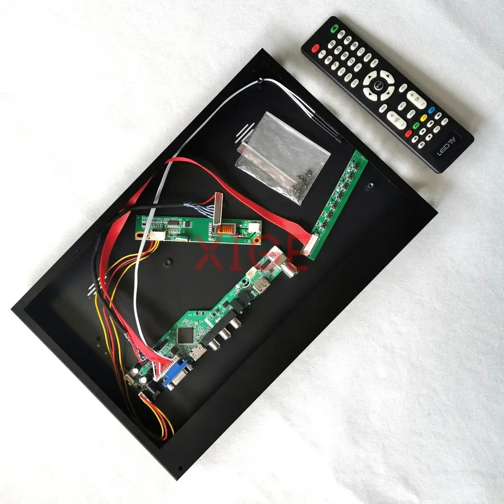 

Metal Case+TV Analog Driver Board Fit LP154W01-A1/A3K1/A5K2 1CCFL 15.4" DIY Kit VGA AV USB HDMI-Compatible 1280*800 30 Pin LVDS