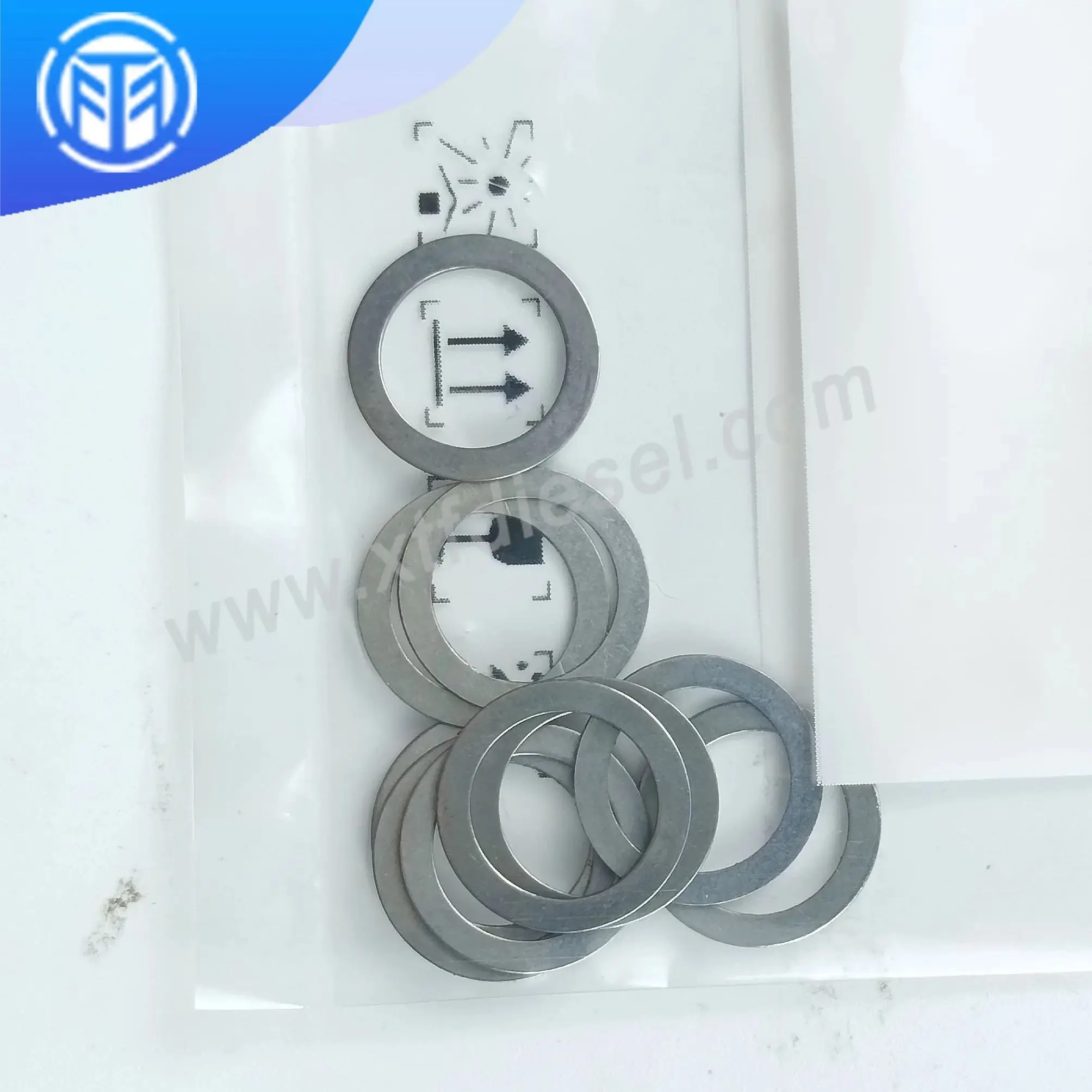 T.DI 10pcs/Lot Gasket  1 200 101 640  for VE Pump Shaft with Different Thicknesses 1200101640