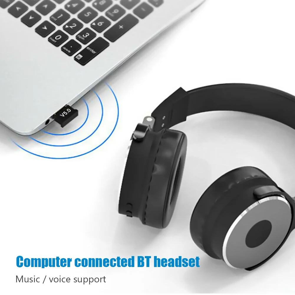CSR 4,0 USB 5,0 Bluetooth-kompatibel Adapter Dual-modus Übertragung Wireless USB Adapter USB Audio Adapter für Desktop-Computer