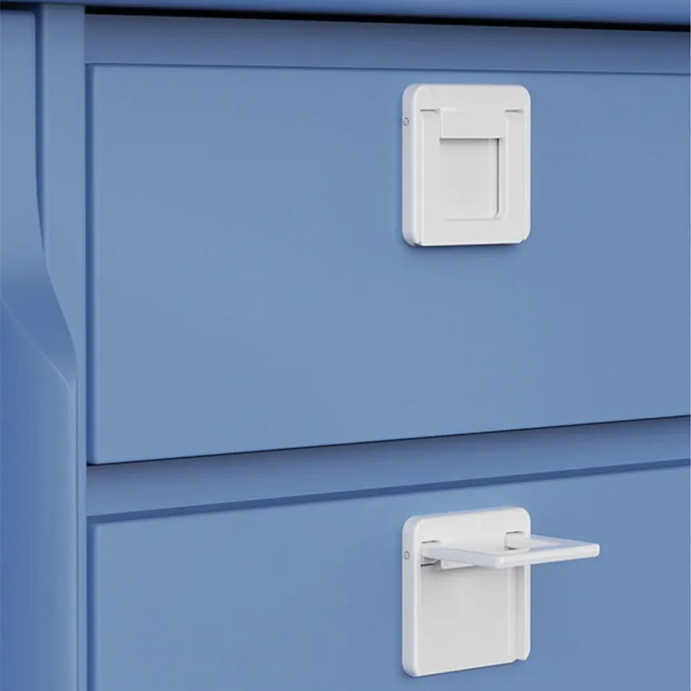 

Anti-pinch Multi-function ABS Square Shape Baby Safety Lock Sliding Door Stopper Window Limit Lock Cabinet Door Lock
