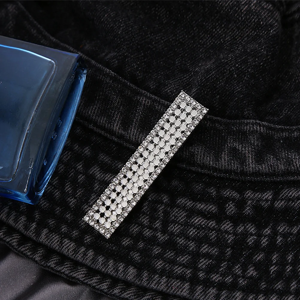 

2 Pcs Gold Hair Accessories Decorations for Women Rhinestone Hairpin Cute Clips