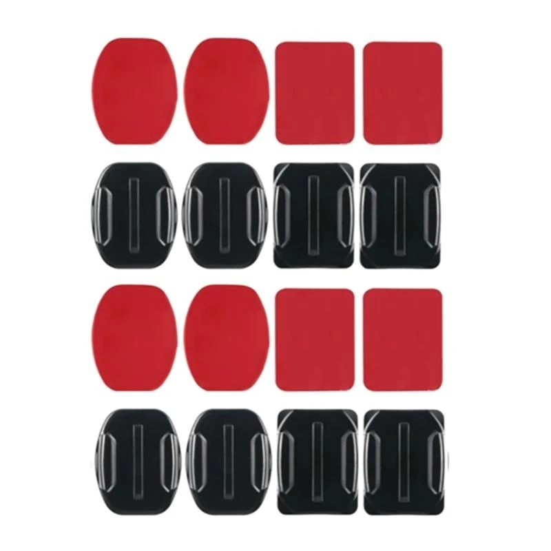 652F Adhesive Helmet Mounts Sticky Pad for 12 11 10 9 8 7 6 5 4 Action Camera