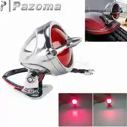 Universal Motorcycle Retro LED Taillight Running Stop Lamp For Harley Honda Suzuki Yamaha Chopper Bobber Cafe Racer Rear Lights