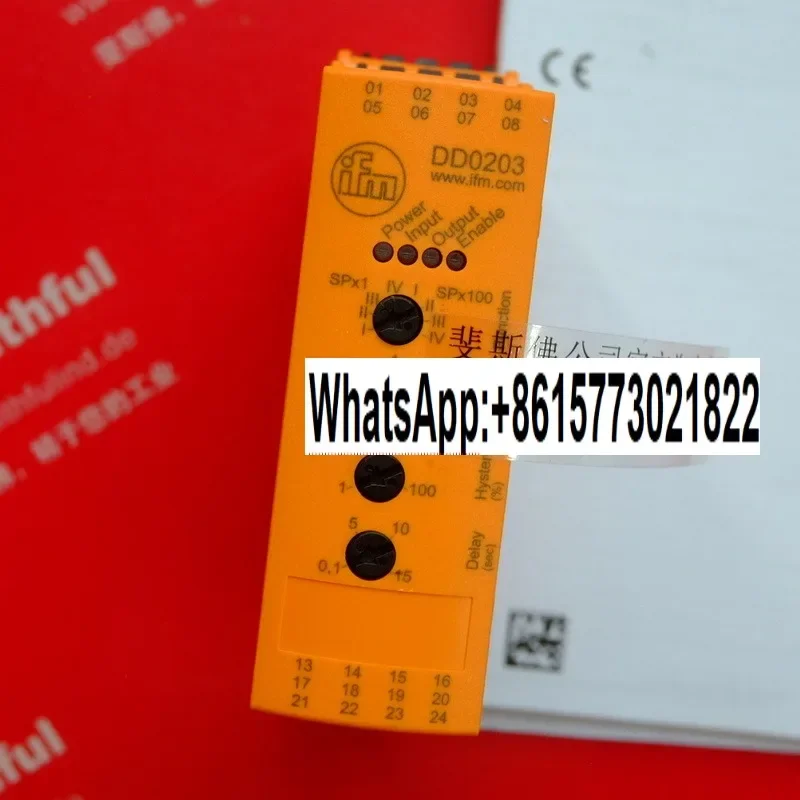 IF-M DD0203 speed moni-toring module D200/FR1A 110-240VAC 24VDC