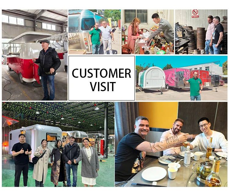 2025, Europa-Standard, mobile Café-Catering-Anhänger, maßgeschneiderter Food-Truck, mobiler Food-Anhänger für die Catering im Freien