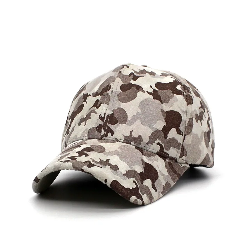 Camouflage Print Baseball Caps for Men Women Cotton Pu Snapback Hat Men\'s and Women\'s Hats Trucker Outdoor Sports Sunhats Gorra