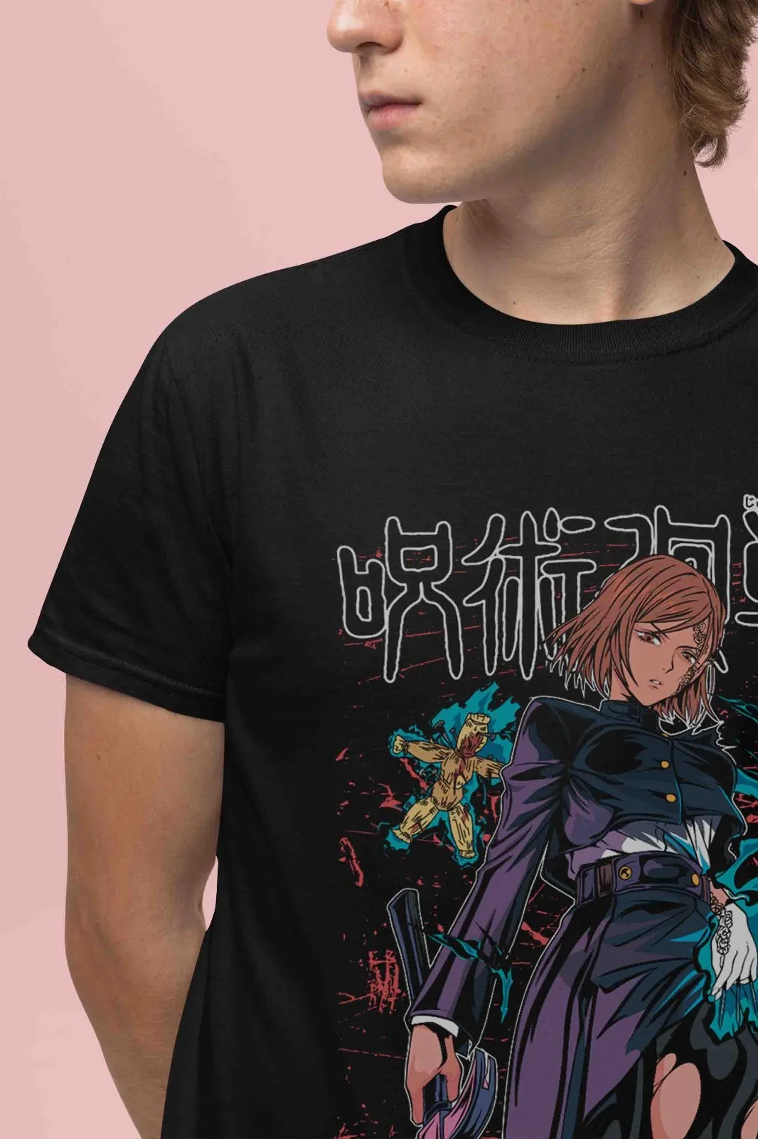 Jujutsu Kaisen Shirt Nobara Kugisaki T-Shirt Sukuna Mahito JJK Anime Unisex Tee