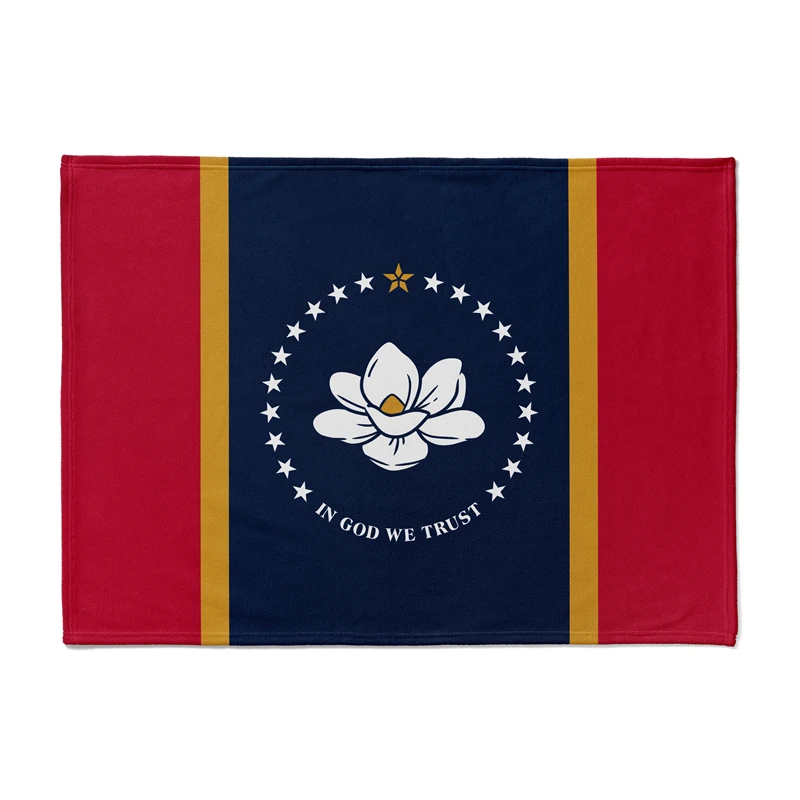 Gaslight Gatekeep Girlboss Mississippi Throw Blanket for Women Men Girls Boys Kids Pets Dogs Cats Couch Sofa